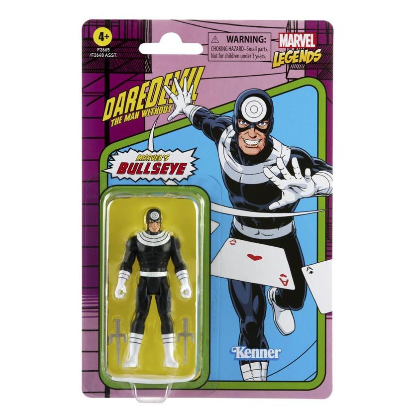 Hasbro Marvel Legends Series - Figura de Bullseye - Colección Retro 375 product image 1
