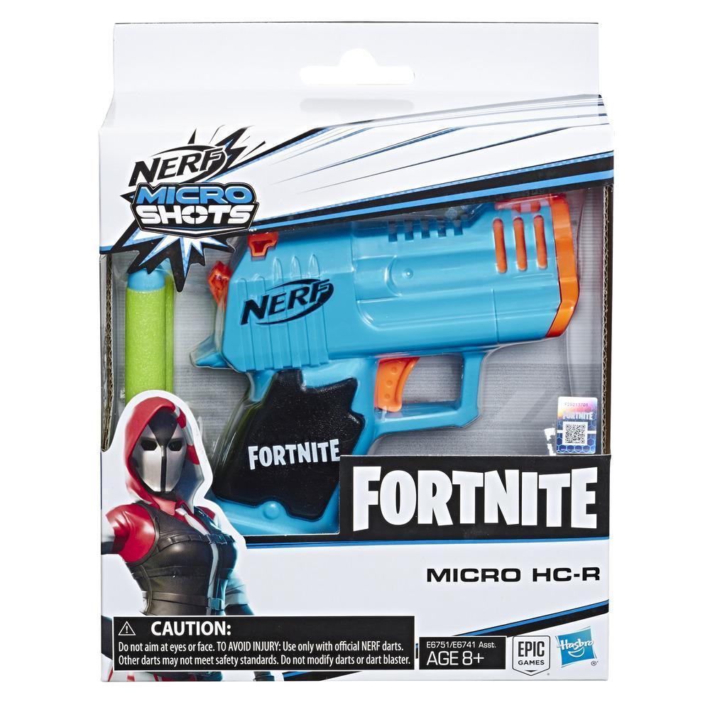 Lanzadardos de juguete Micro HC-R MicroShots y 2 dardos Nerf Elite oficiales product thumbnail 1