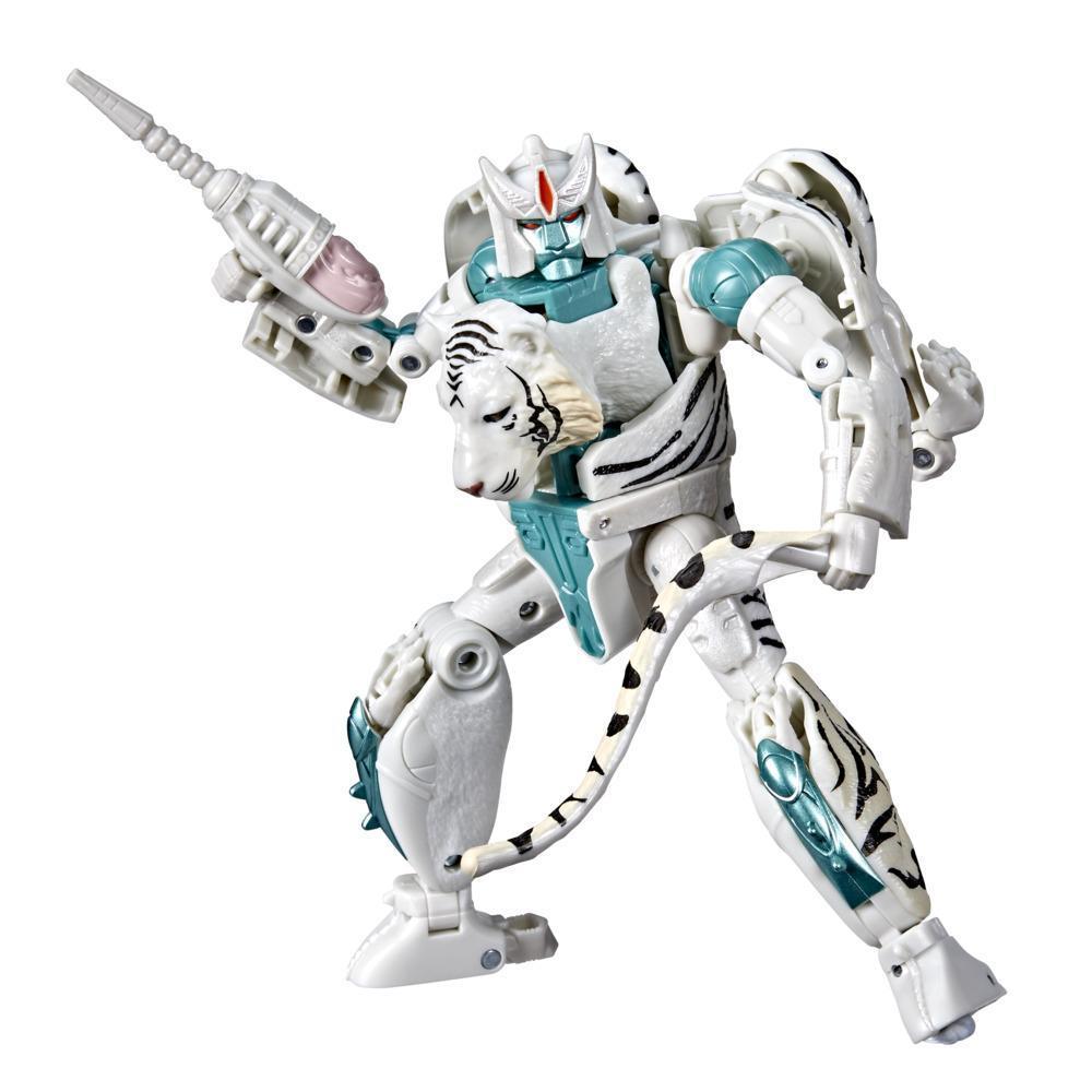 Juguetes Transformers Generations War for Cybertron: Kingdom - Figura WFC-K35 Tigatron clase viajero product thumbnail 1