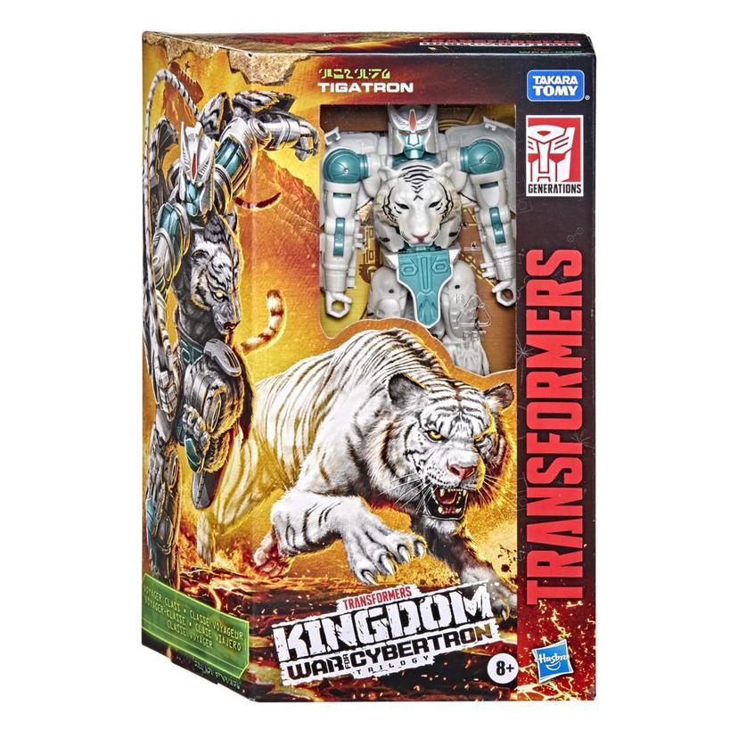 Juguetes Transformers Generations War for Cybertron: Kingdom - Figura WFC-K35 Tigatron clase viajero product image 1