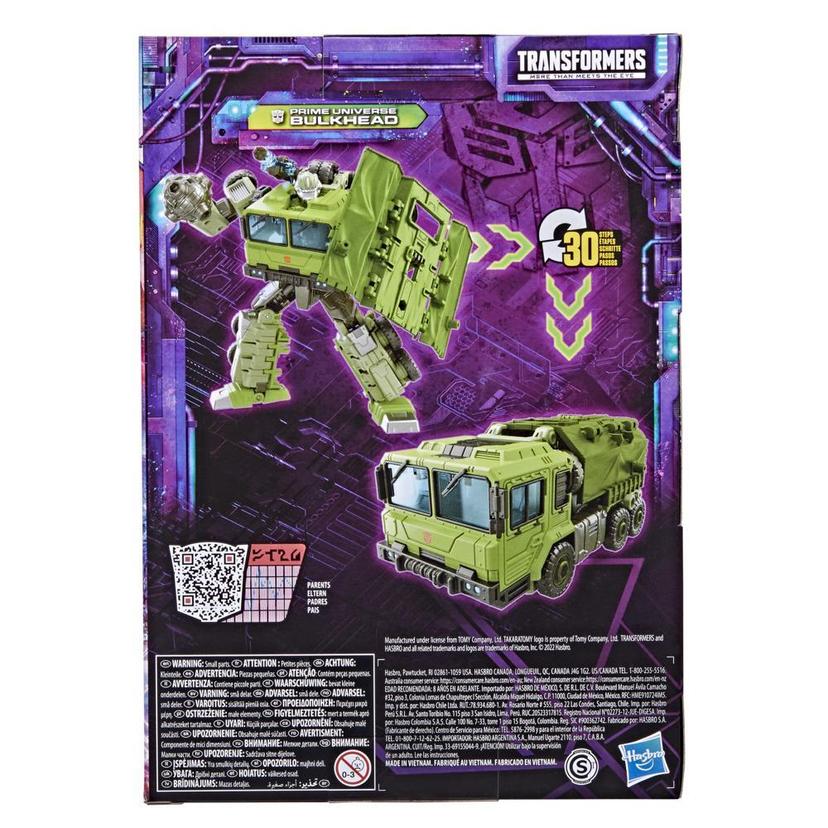 Transformers Generations Legacy - Prime Universe Bulkhead clase viajero product image 1