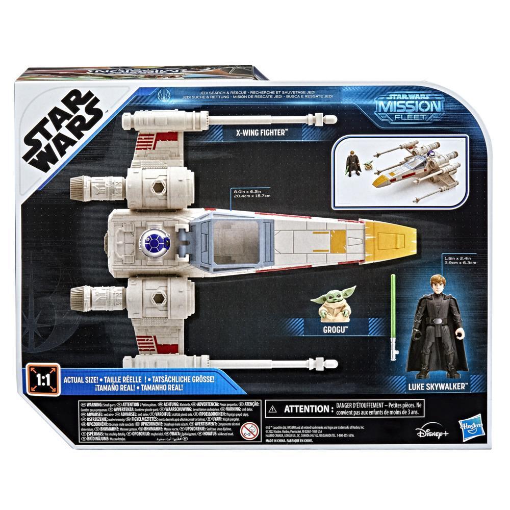 Star Wars Mission Fleet Luke Skywalker & Grogu X-Wing Fighter product thumbnail 1