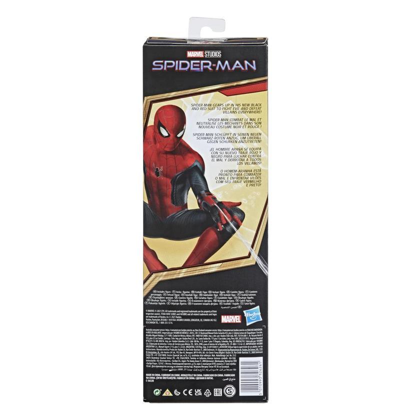 Marvel Spider-Man Titan Hero Series - Hombre Araña con nuevo traje rojo y negro product image 1