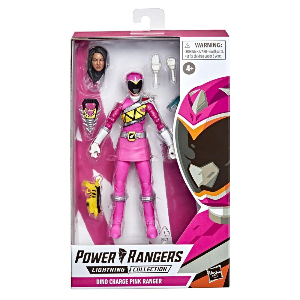 Power Rangers Lightning Collection - Figura de Dino Charge Pink Ranger product thumbnail 1