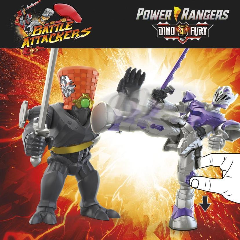 Power Rangers Dino Fury Battle Attackers - Void Knight vs. Snageye product image 1