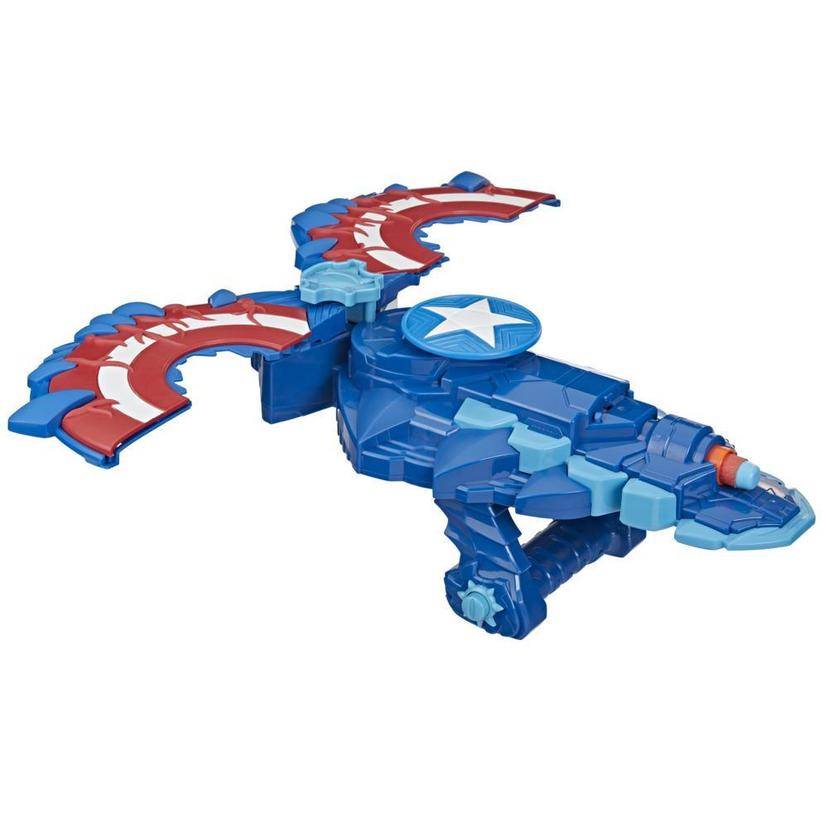 Marvel Avengers Mech Strike Monster Hunters - Lanzador Escudo del Capitán América product image 1