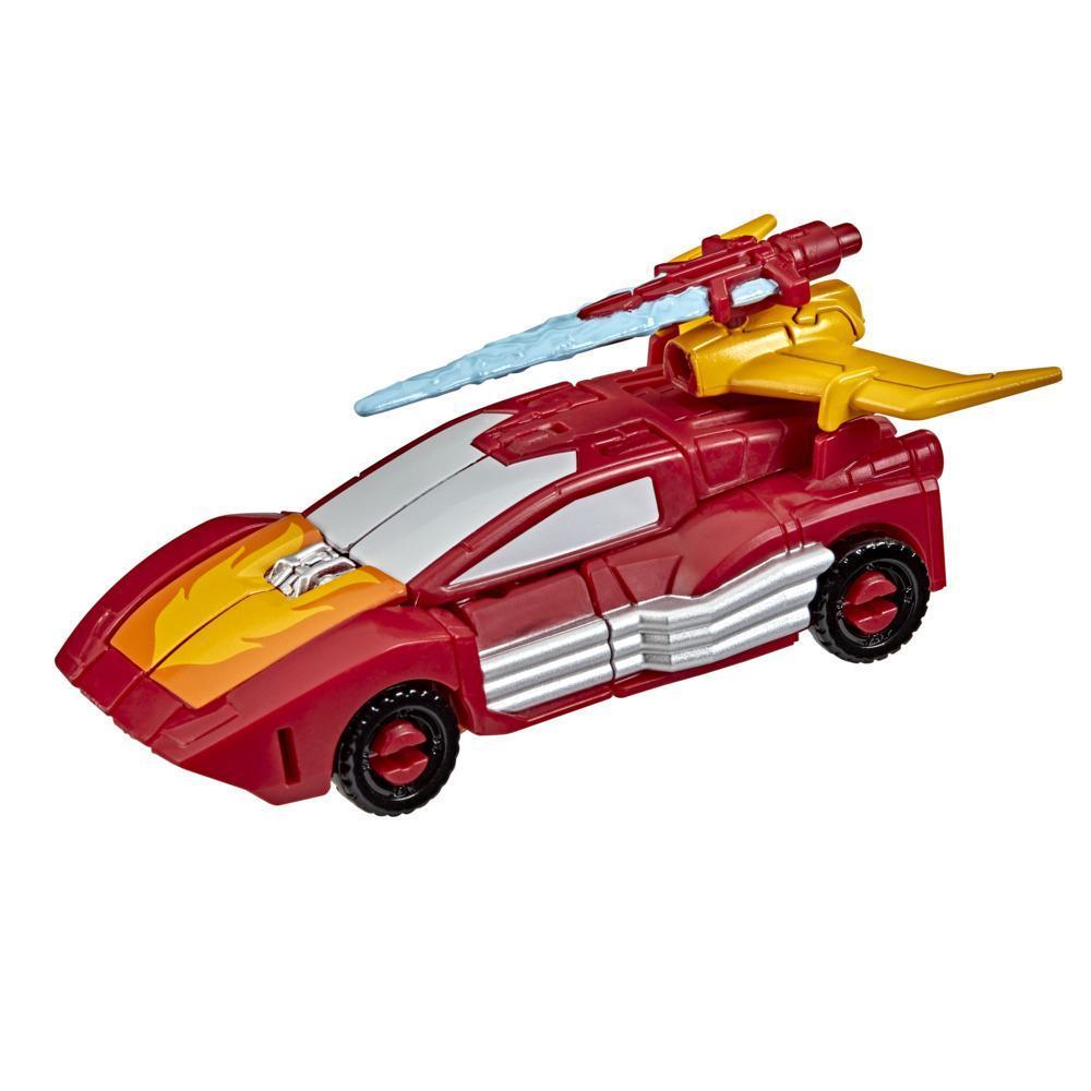 Transformers Generations War for Cybertron: Kingdom - Figura WFC-K43 Autobot Hot Rod clase núcleo product thumbnail 1