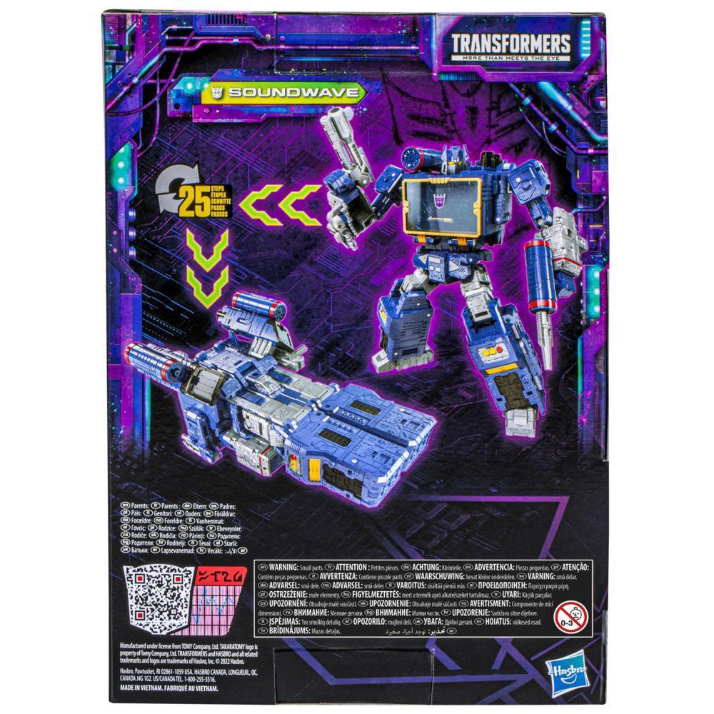 Transformers Generations Legacy Soundwave clase viajero product thumbnail 1