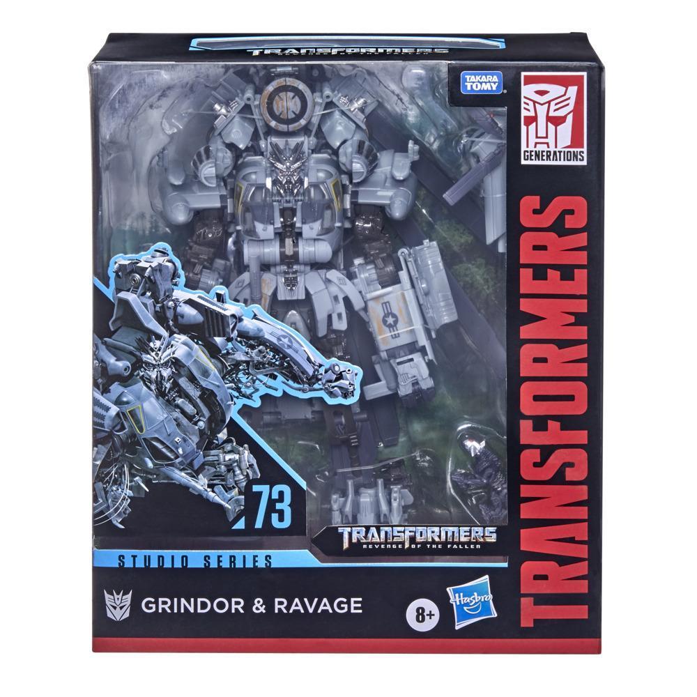 Transformers Studio Series - Figuras Grindor y Ravage clase líder product thumbnail 1