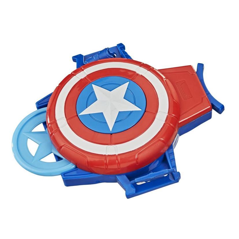 Deportes Huracán márketing Hasbro Marvel Super Hero - Lanzadiscos del Capitán América - Marvel