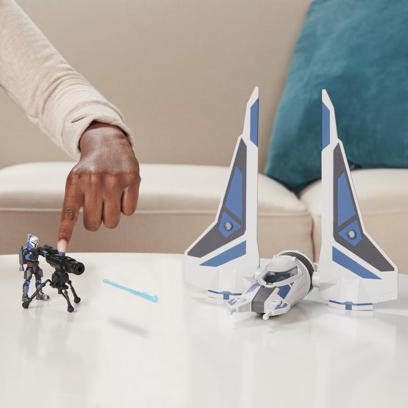 Star Wars Mission Fleet Bo-Katan Gauntlet Caza estelar product image 1