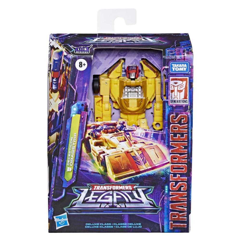 Transformers Generations Legacy de lujo -Decepticon Dragstrip product thumbnail 1