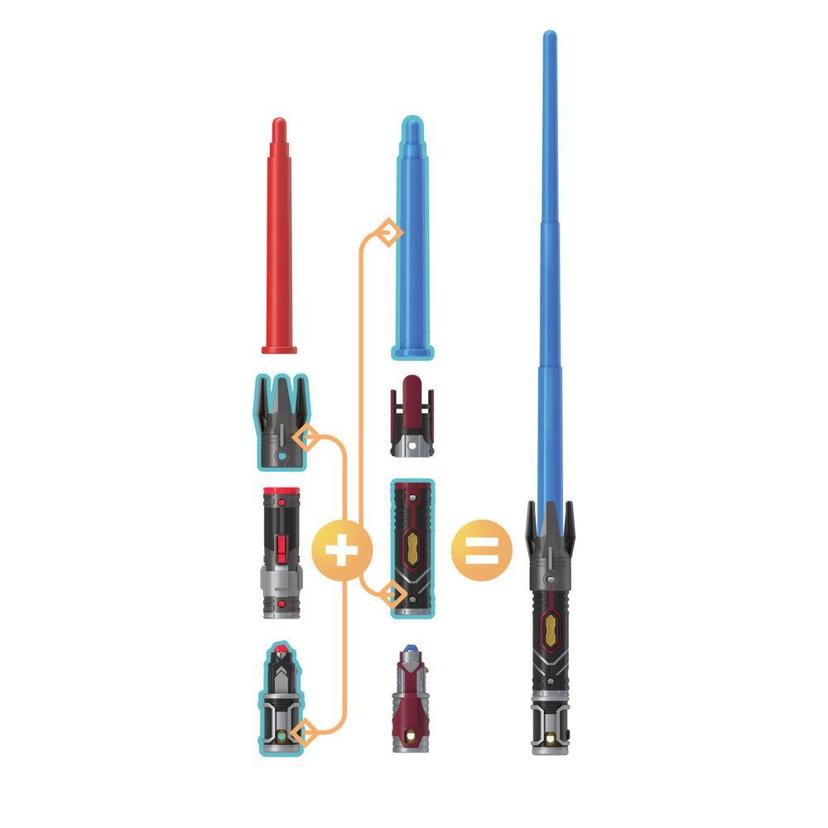 Star Wars Lightsaber Forge - Sable de luz rojo extensible de Darth Maul product image 1