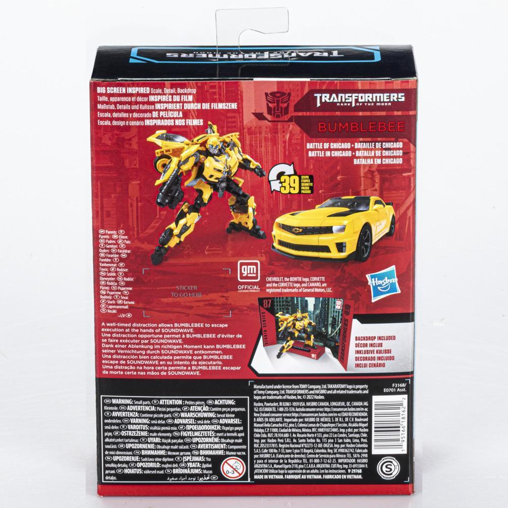 Transformers Studio Series 87 - Transformers: Dark of the Moon Bumblebee clase de lujo product thumbnail 1