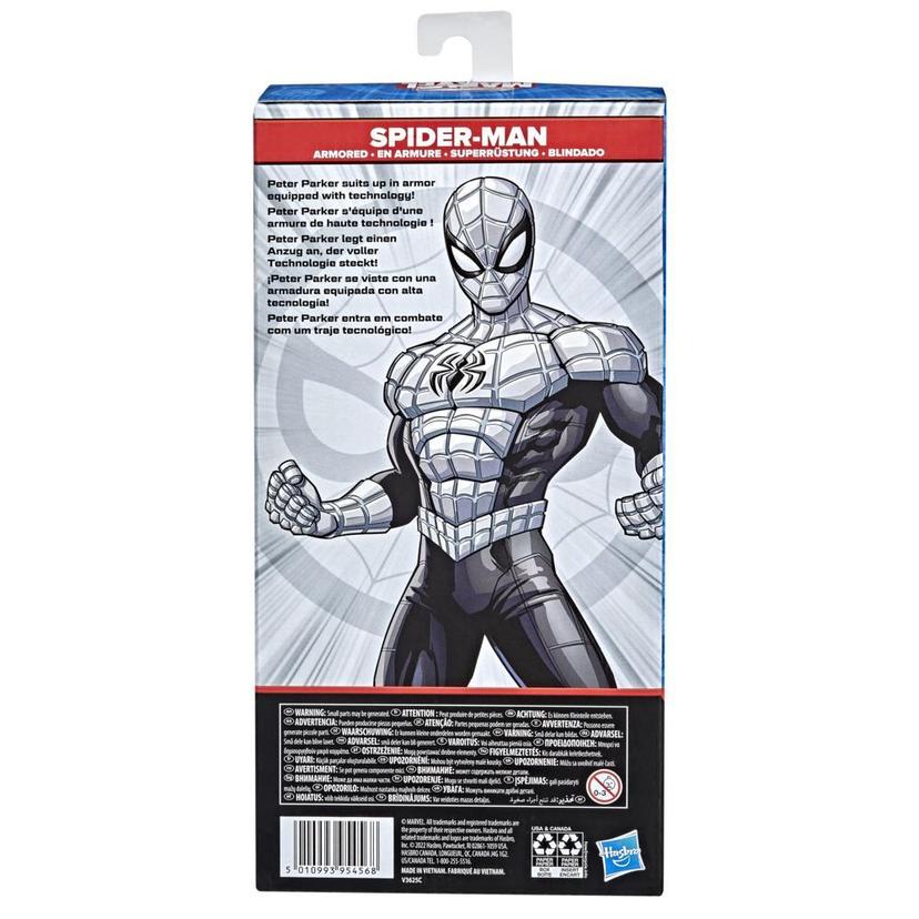Juguete Muñeco Spiderman Blindado Marvel Hasbro Original - FEBO