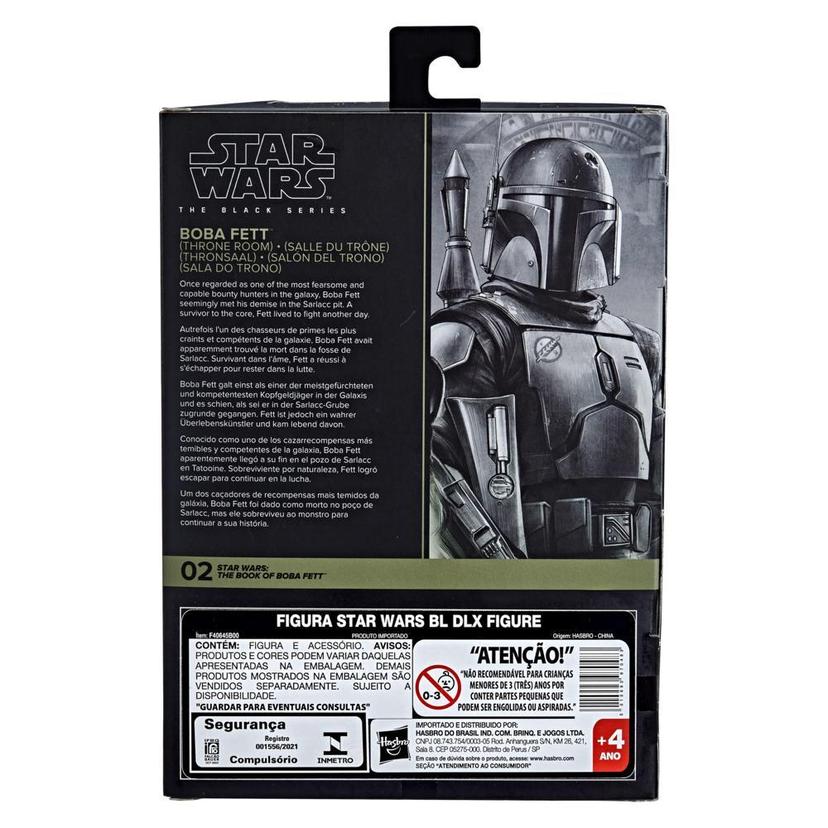 Star Wars The Black Series Boba Fett (Throne Room) product image 1