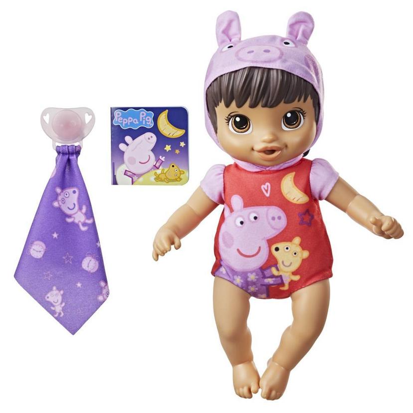 Baby Alive - Muñeca Peppa, hora de dormir -  Cabello castaño product image 1