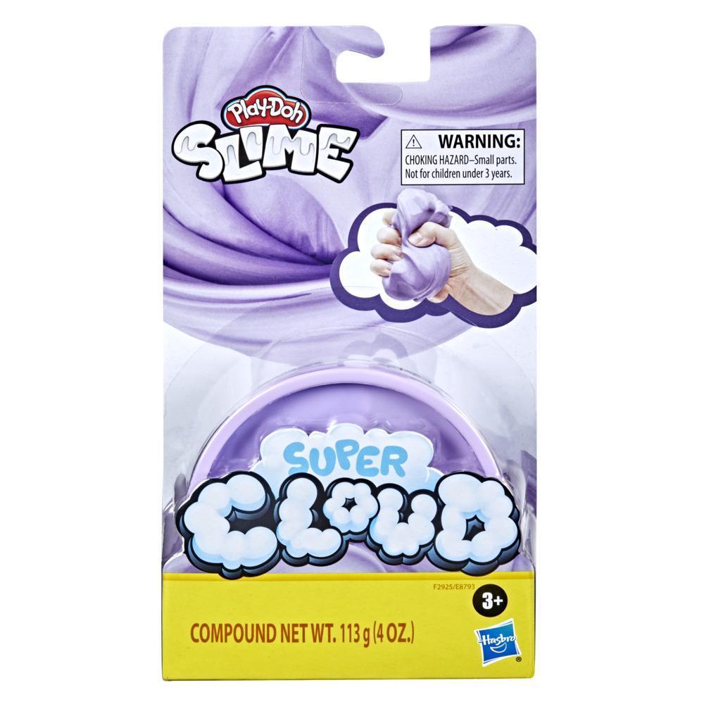 Play-Doh Slime Super Cloud - Lata individual color violeta product thumbnail 1