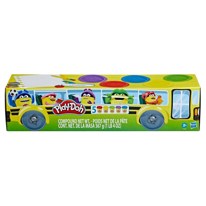 Play-Doh - De vuelta a clases - Pack de 5 latas product image 1