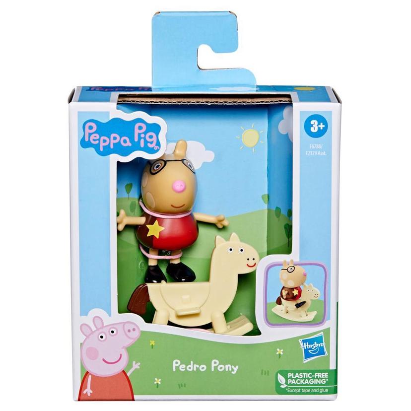 Peppa Pig - Los divertidos amigos de Peppa - Figura de Pedro Poni con caballo balancín product image 1