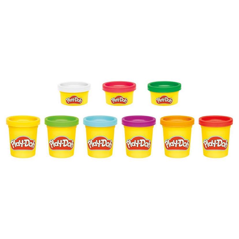 Play-Doh - Colorido jardín - Set de 9 latas de masa para moldear product image 1