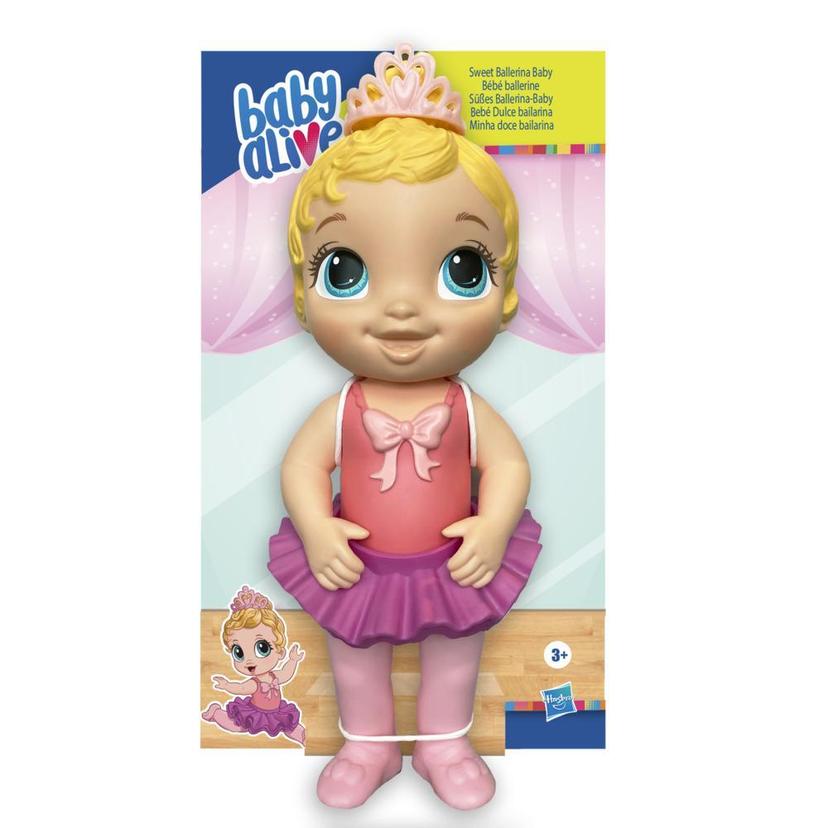 Baby Alive - Muñeca Bebé Dulce bailarina - Rosado - Cabello rubio product image 1