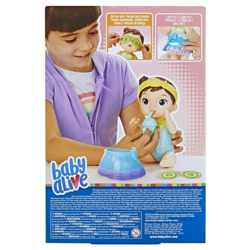 Baby Alive - Muñeca Bebé Spa multicolor - Cabello castaño product image 1