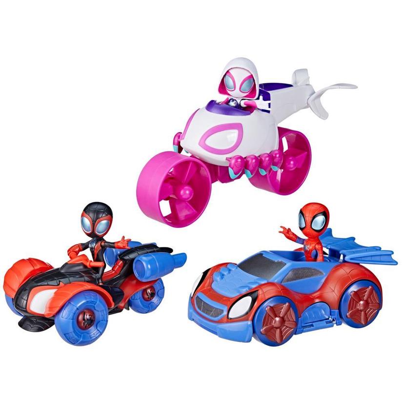 Marvel Spidey and His Amazing Friends - Equipo Spidey: Bólidos Change 'n Go product image 1