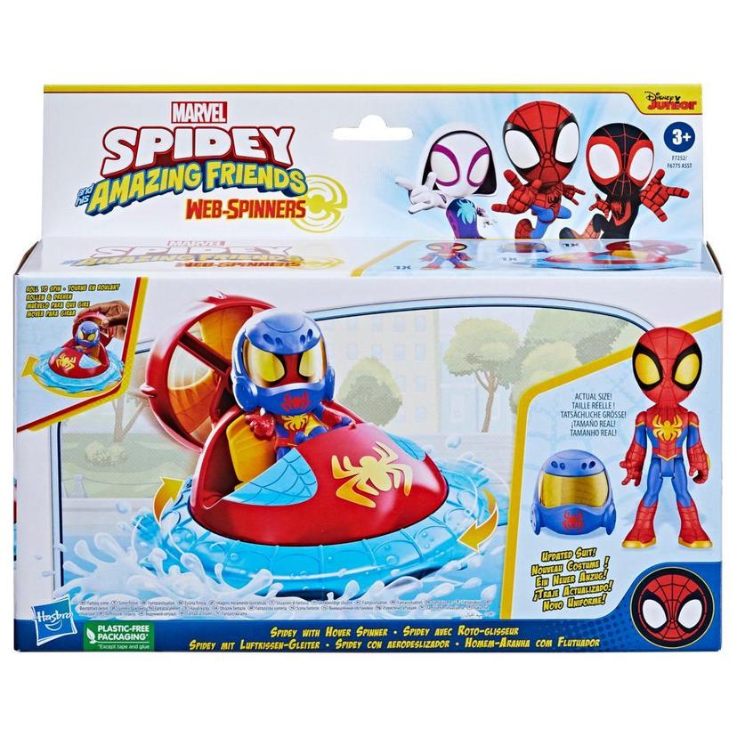 Marvel Spidey and His Amazing Friends - Spidey con aerodeslizador product image 1