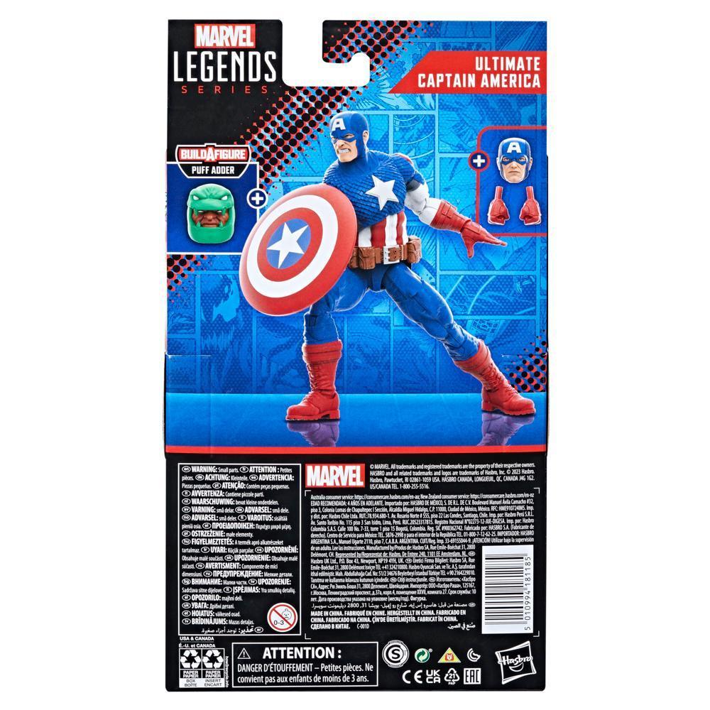 Marvel Legends Series - Figura del Capitán América - Ultimates product thumbnail 1