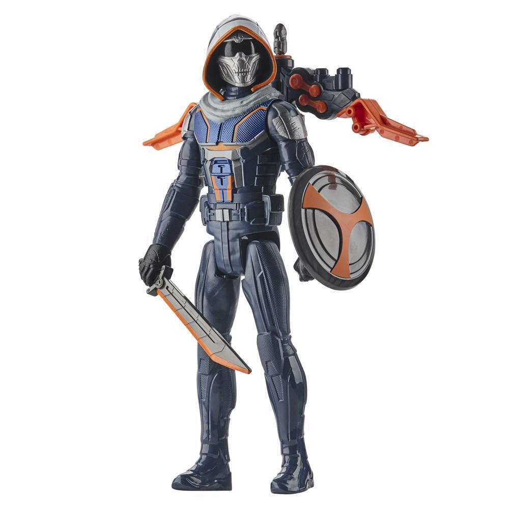 Marvel Black Widow Titan Hero Series Blast Gear - Figura del Supervisor de 30 cm - Con lanzador y proyectiles - Edad: 4+ product thumbnail 1