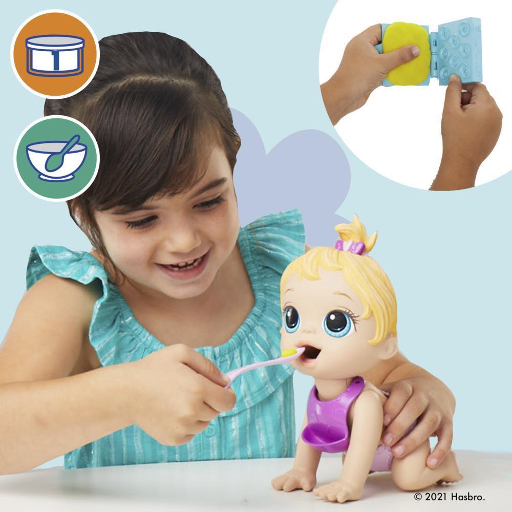 Baby Alive - Hora de comer - Muñeca con cabello rubio product thumbnail 1