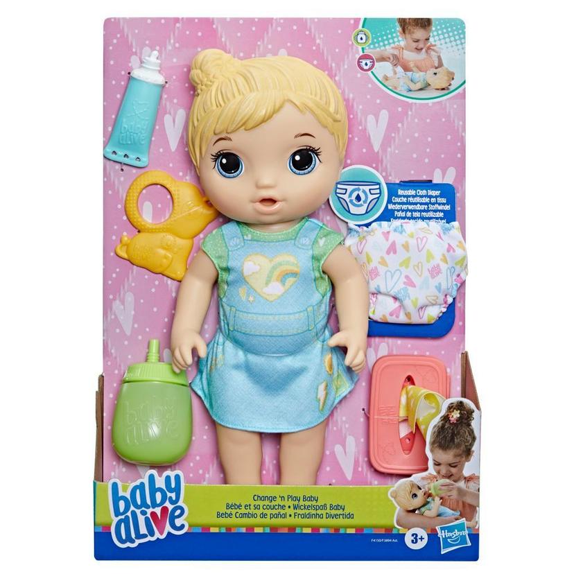 Baby Alive - Muñeca Bebé Cambio de pañal - Pelo rubio product image 1