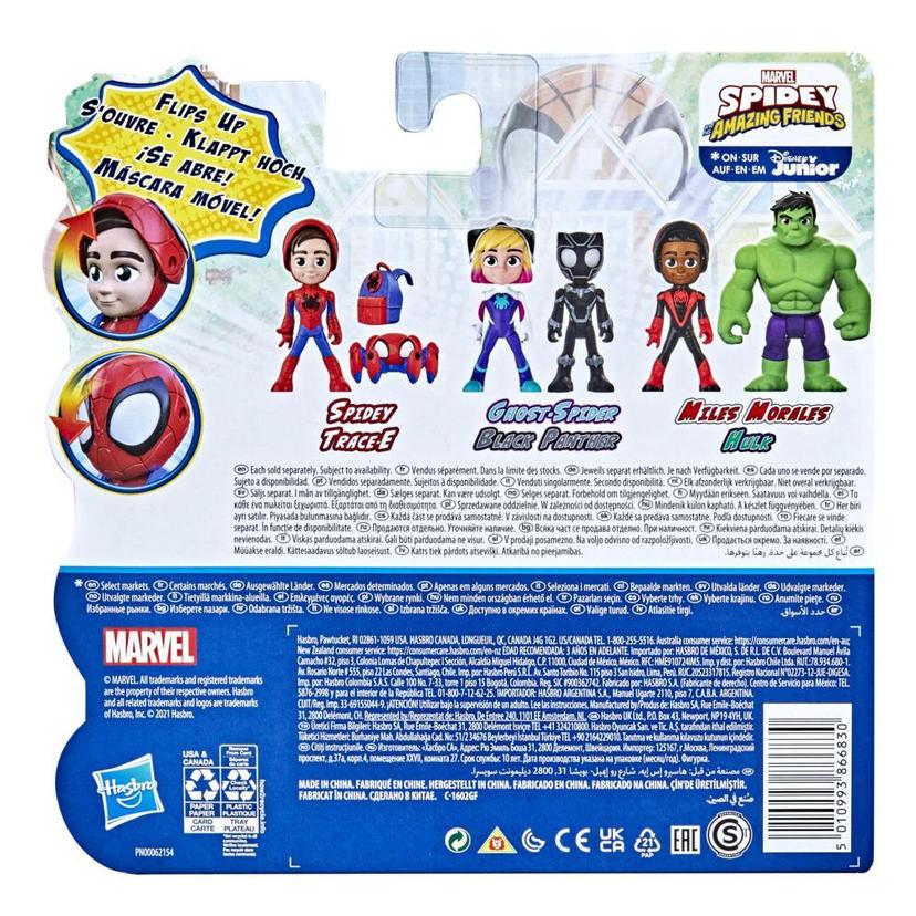 Marvel Spidey and His Amazing Friends - Set doble Héroe oculto - Spidey y Trace-E product image 1