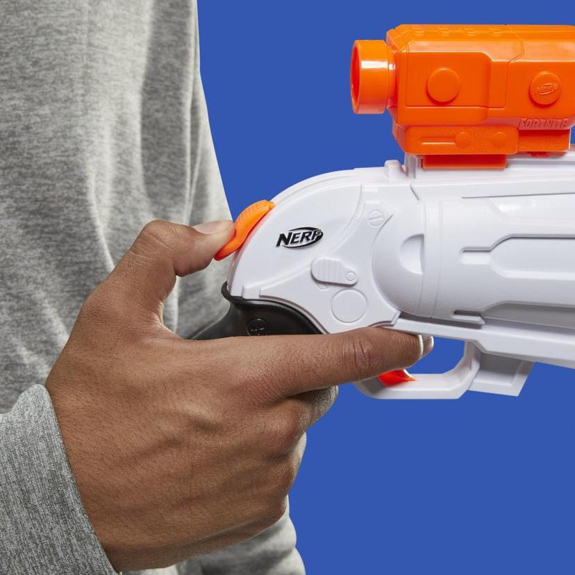 Nerf Fortnite - Lanzador SR - 4 dardos con percutor - Incluye mira removible y 8 dardos Nerf Elite oficiales product image 1