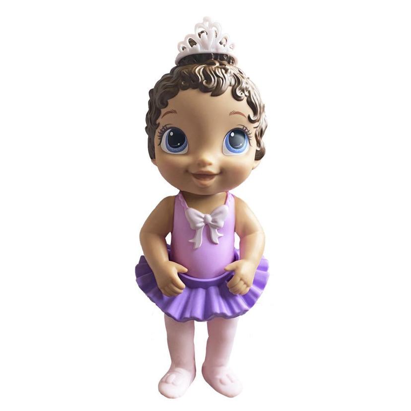 Baby Alive - Muñeca Bebé Dulce bailarina - Morado - Cabello castaño product image 1