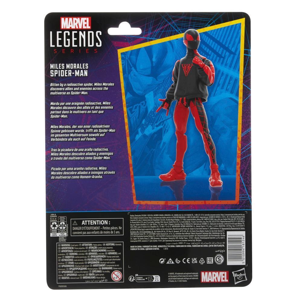 Hasbro Marvel Legends Series, Miles Morales Hombre Araña product thumbnail 1