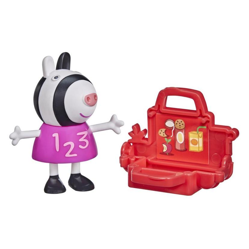 Peppa Pig Toys - Figura de Zoe Cebra con lonchera product image 1