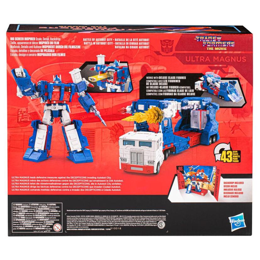 Transformers Studio Series Commander - Transformers: La película - Figura de acción 86-21 Ultra Magnus product image 1