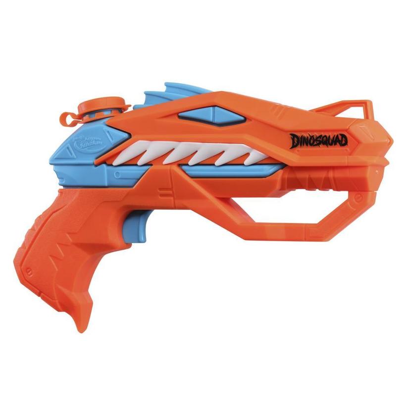 Nerf Super Soaker DinoSquad, blaster à eau Raptor-Surge actionné par la détente, jeu d'eau extérieur d'été product image 1