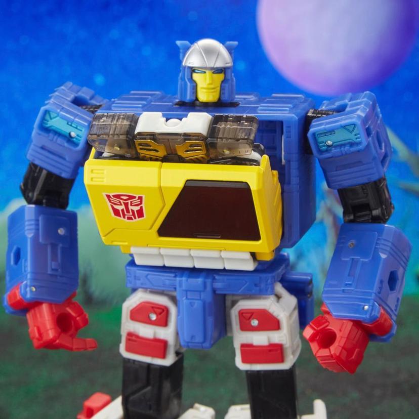 Transformers Generations Legacy Evolution, figurines à conversion Twincast et Autobot Rewind classe Voyageur de 17,5 cm product image 1