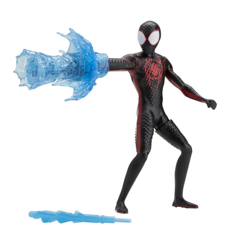 Marvel Spider-Man: Across the Spider-Verse, figurine deluxe Miles Morales Toile tournante de 15 cm, pour enfants, dès 4 ans product image 1