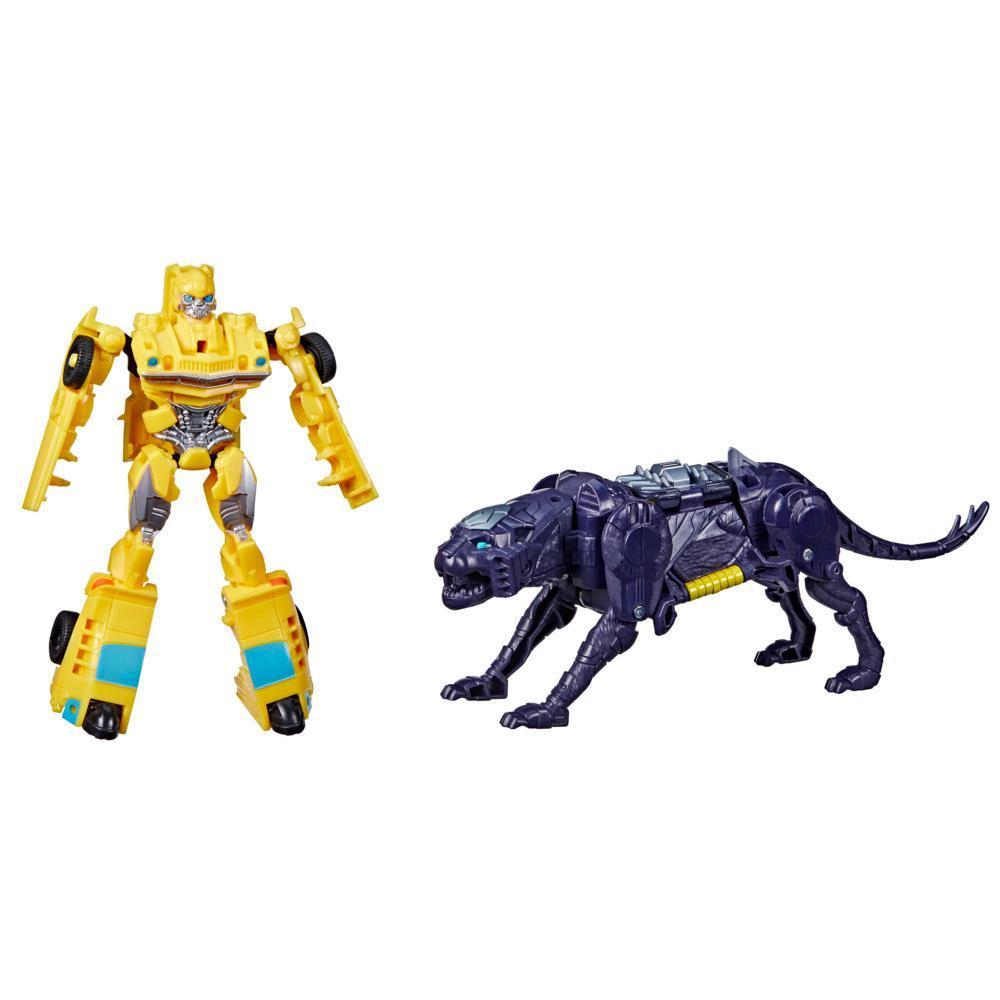 Transformers: Rise of the Beasts, Beast Alliance, pack de 2 figurines Beast Combiners Bumblebee, à partir de 6 ans, 12,5 cm product thumbnail 1