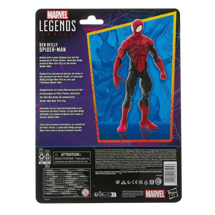 Hasbro Marvel Legends Series, Ben Reilly Spider-Man, figurine Spider-Man Legends de 15 cm product image 1