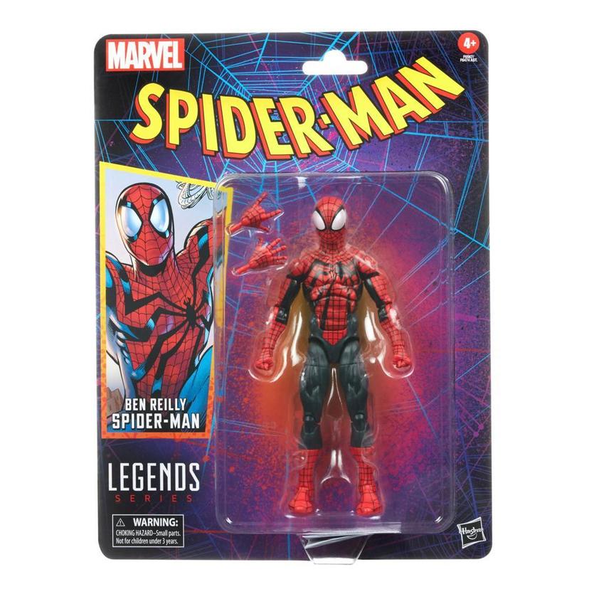 Hasbro Marvel Legends Series, Ben Reilly Spider-Man, figurine Spider-Man Legends de 15 cm product image 1