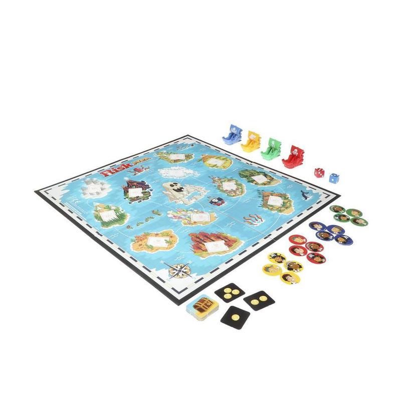 Jeu Risk Junior : introduction au jeu de plateau Risk pour enfants, thématique de pirates, à partir de 5 ans product image 1