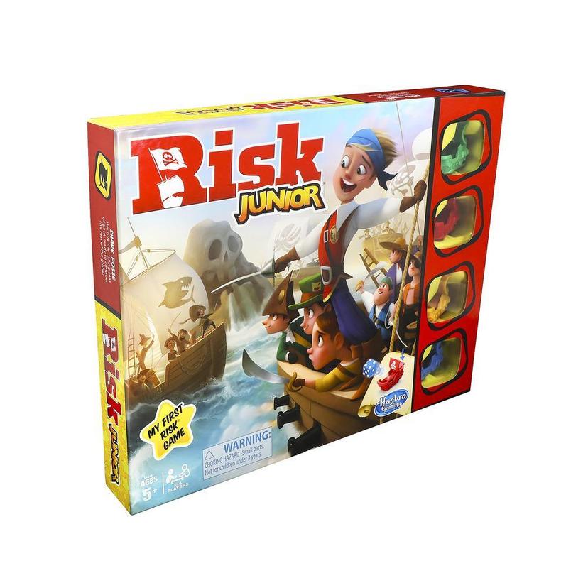 Jeu Risk Junior : introduction au jeu de plateau Risk pour enfants, thématique de pirates, à partir de 5 ans product image 1