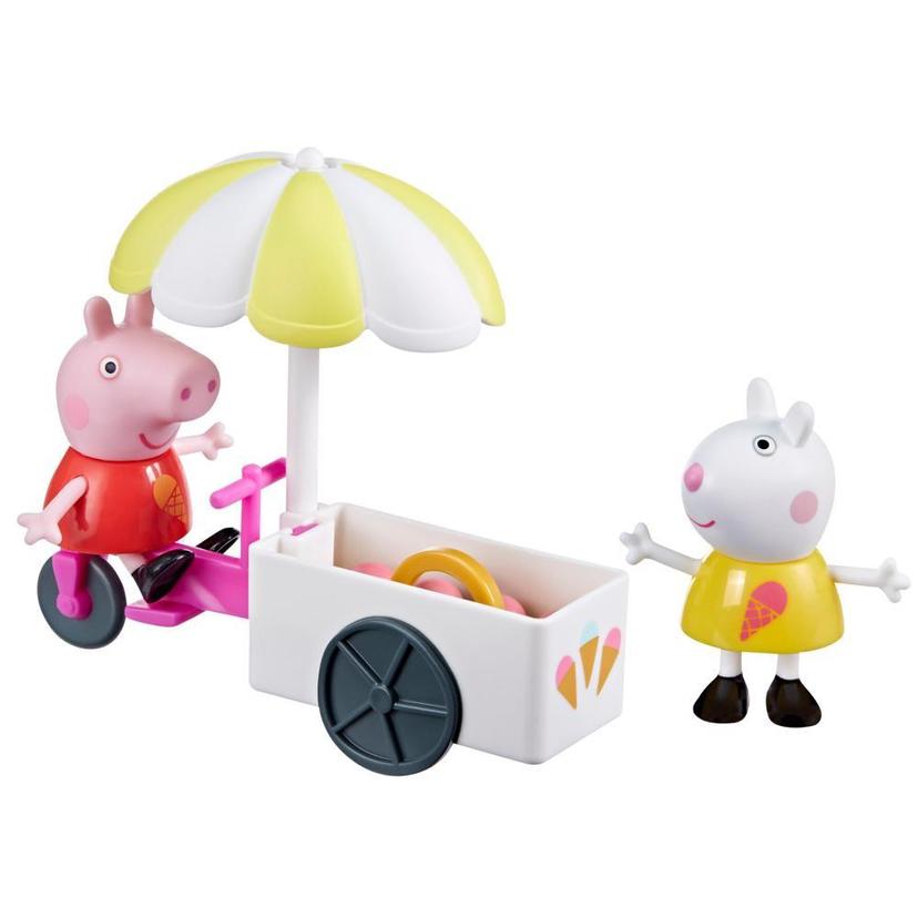 Peppa Pig, Chariot de glaces de Peppa avec 2 figurines, jouets préscolaires product image 1
