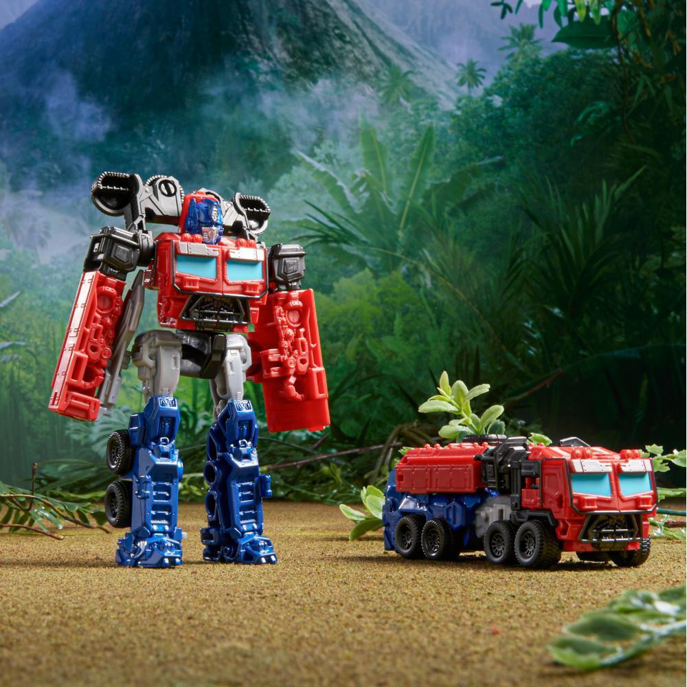 Transformers: Rise of the Beasts, Beast Alliance, figurine Battle Changers Optimus Prime de 11 cm, à partir de 6 ans product thumbnail 1