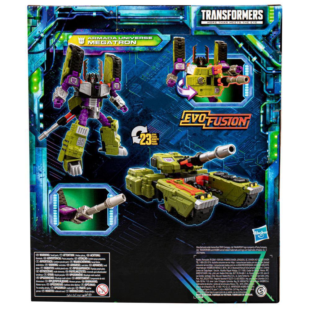 Transformers Generations Legacy Evolution, figurine à conversion Armada Universe Megatron classe Leader de 17,5 cm product thumbnail 1